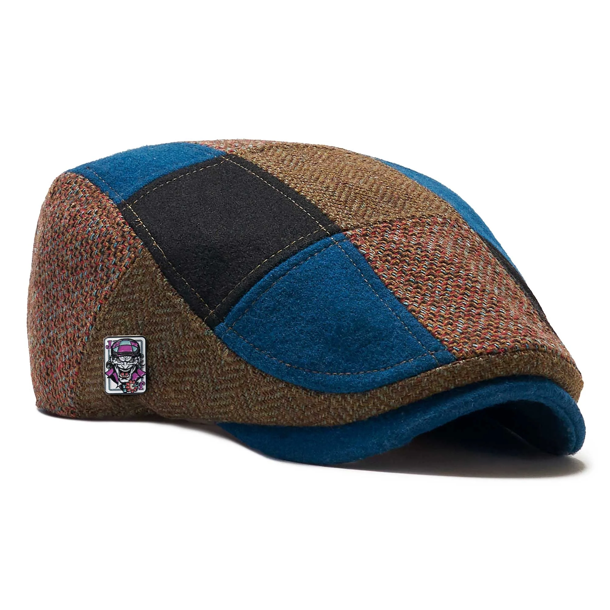 The Joker 2 Boston Scally Cap - Multicolored Patchwork - Image 9