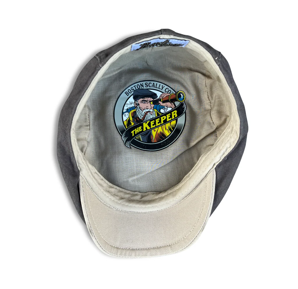 The Keeper Boston Scally Cap - Driftwood Grey - Image 3