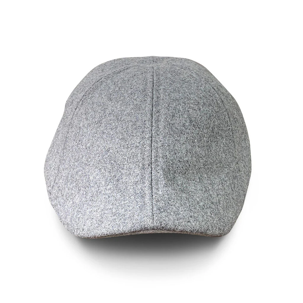 The Kenmore Boston Scally Cap - Allston Grey & Grey Brim - Image 3