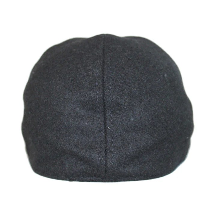 The Kenmore Boston Scally Cap - Coolidge Black & Brown Brim - Image 3
