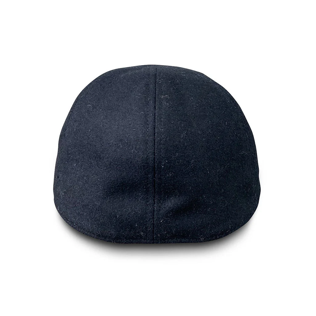 The Kenmore Boston Scally Cap - Coolidge Black & Grey Brim - Image 4