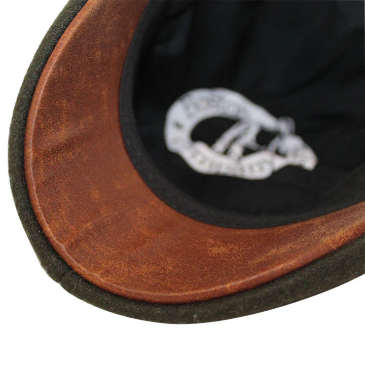 The Kenmore Boston Scally Cap - Hunter Green - Image 5