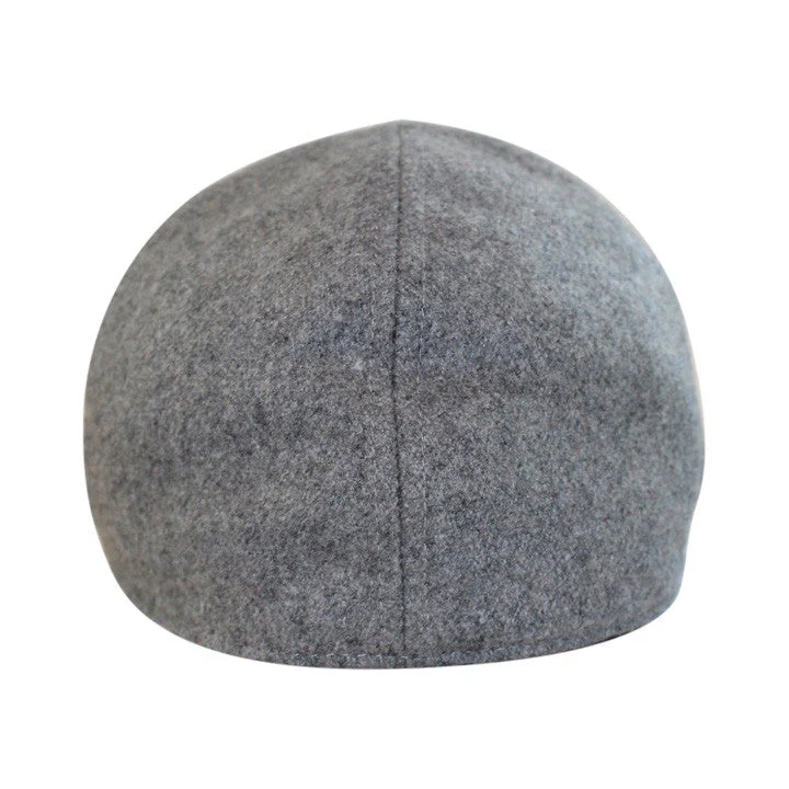 The Kenmore Boston Scally Cap - Allston Grey & Brown Brim - Image 3