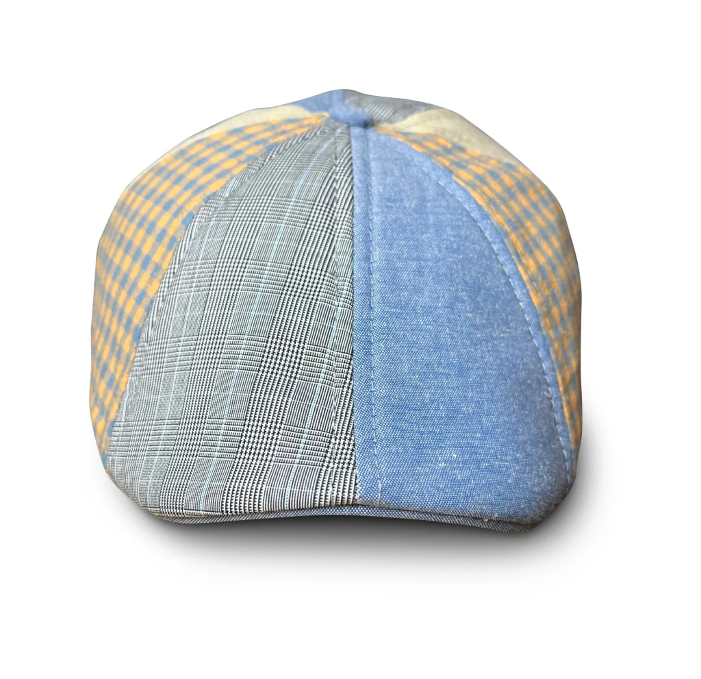 The Kraken Boston Scally Cap - Multi-Color Patchwork - Image 4