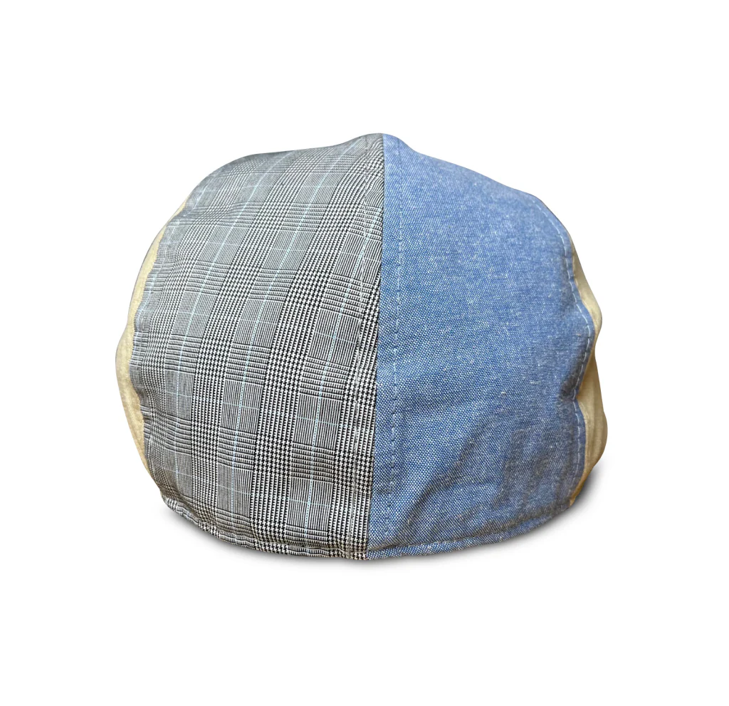 The Kraken Boston Scally Cap - Multi-Color Patchwork - Image 6