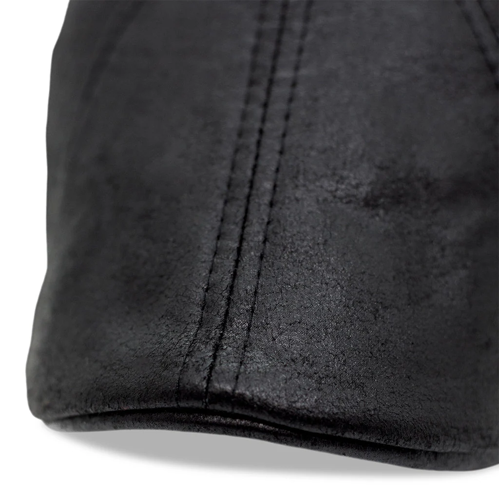 The Scrapyard Boston Scally Cap - Black - Image 6