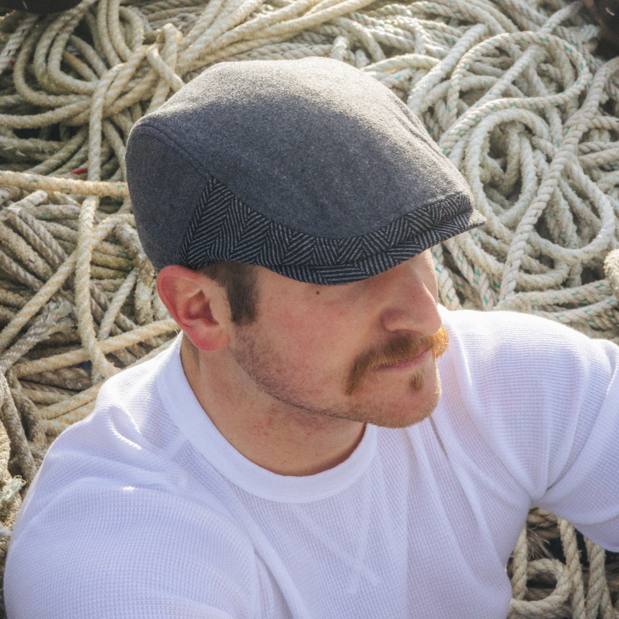 The Legacy Boston Scally Cap - Light Grey - Image 2