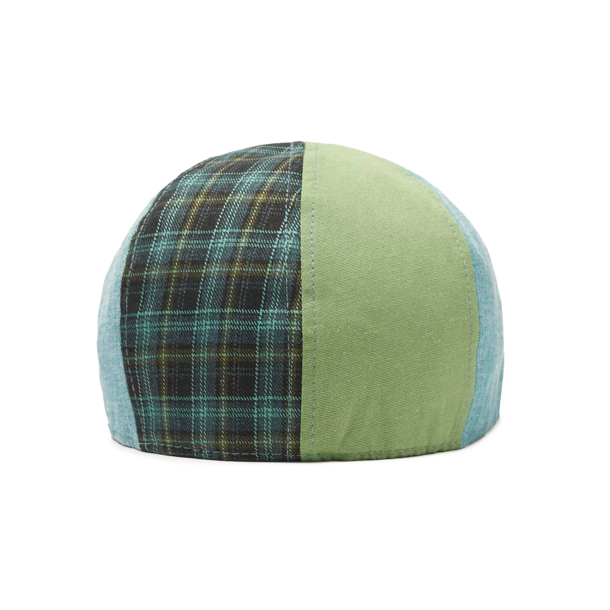 The Loch Ness Boston Scally Cap - Multi-Color Patchwork - Image 5