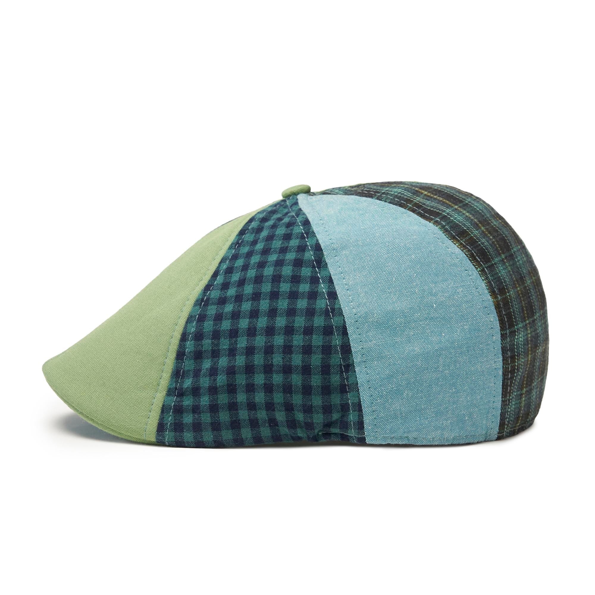 The Loch Ness Boston Scally Cap - Multi-Color Patchwork - Image 7