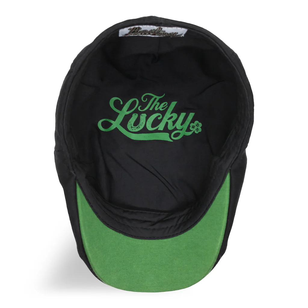 The Lucky Boston Scally Cap - Black - Image 2
