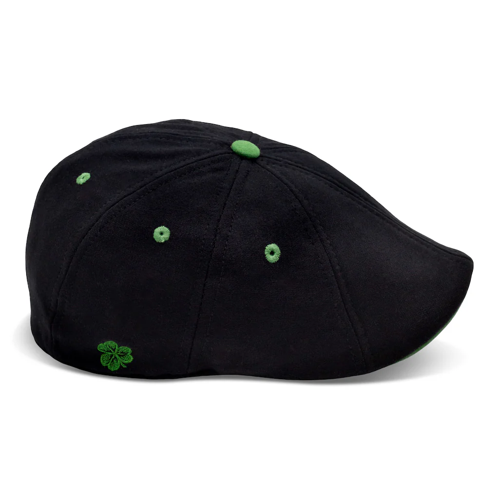 The Lucky Boston Scally Cap - Black - Image 7
