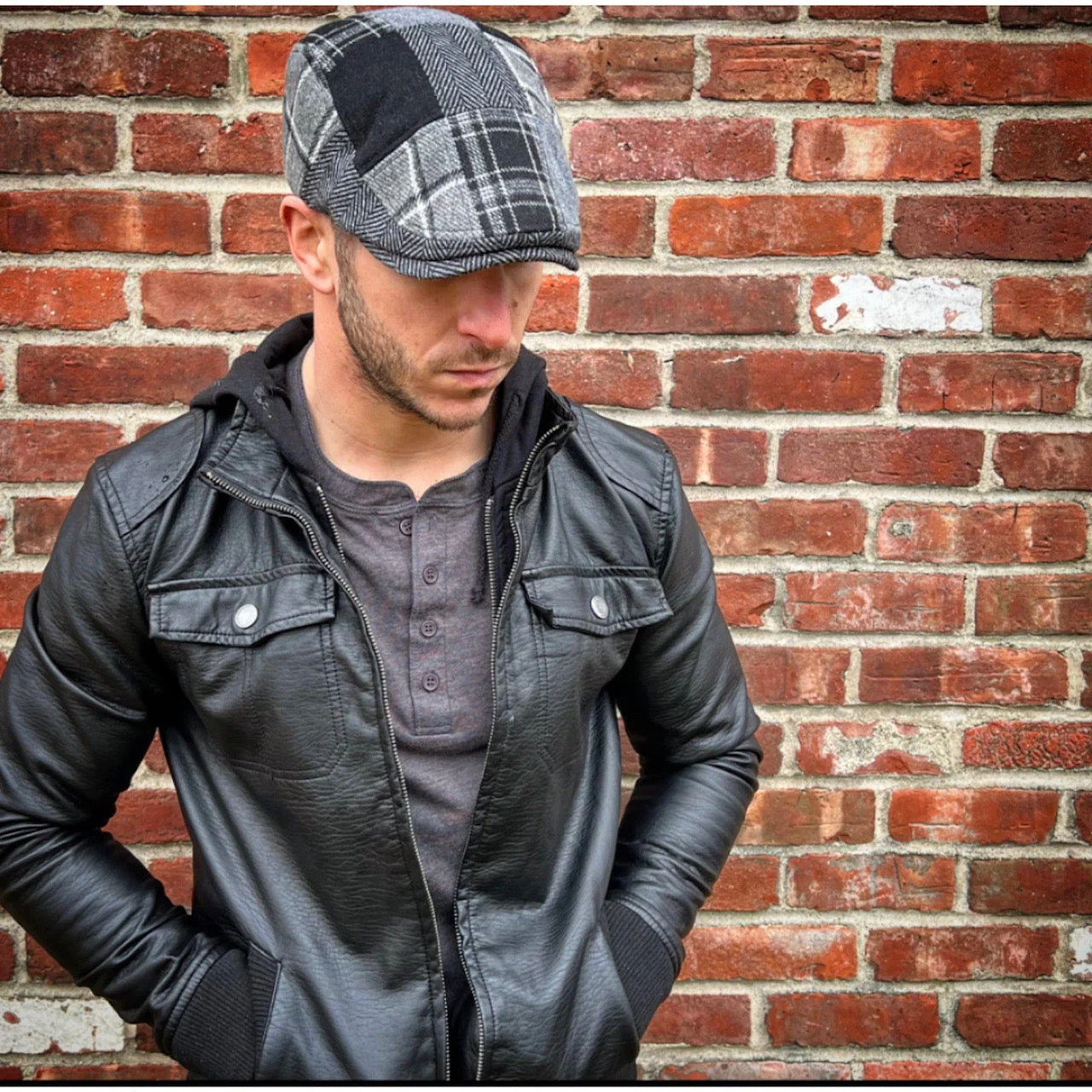 The Lunchbox Blackbox Edition Boston Scally Cap - Black Plaid - Image 3