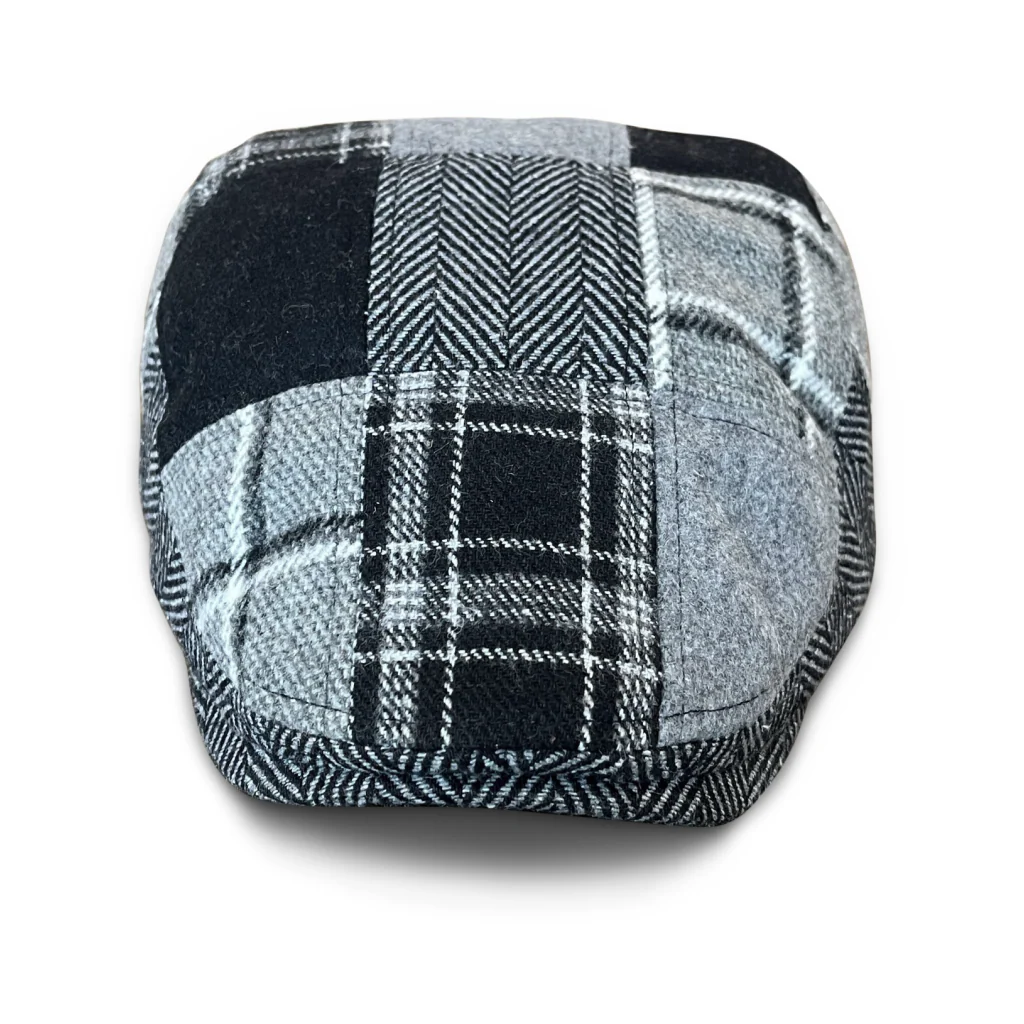 The Lunchbox Blackbox Edition Boston Scally Cap - Black Plaid - Image 7