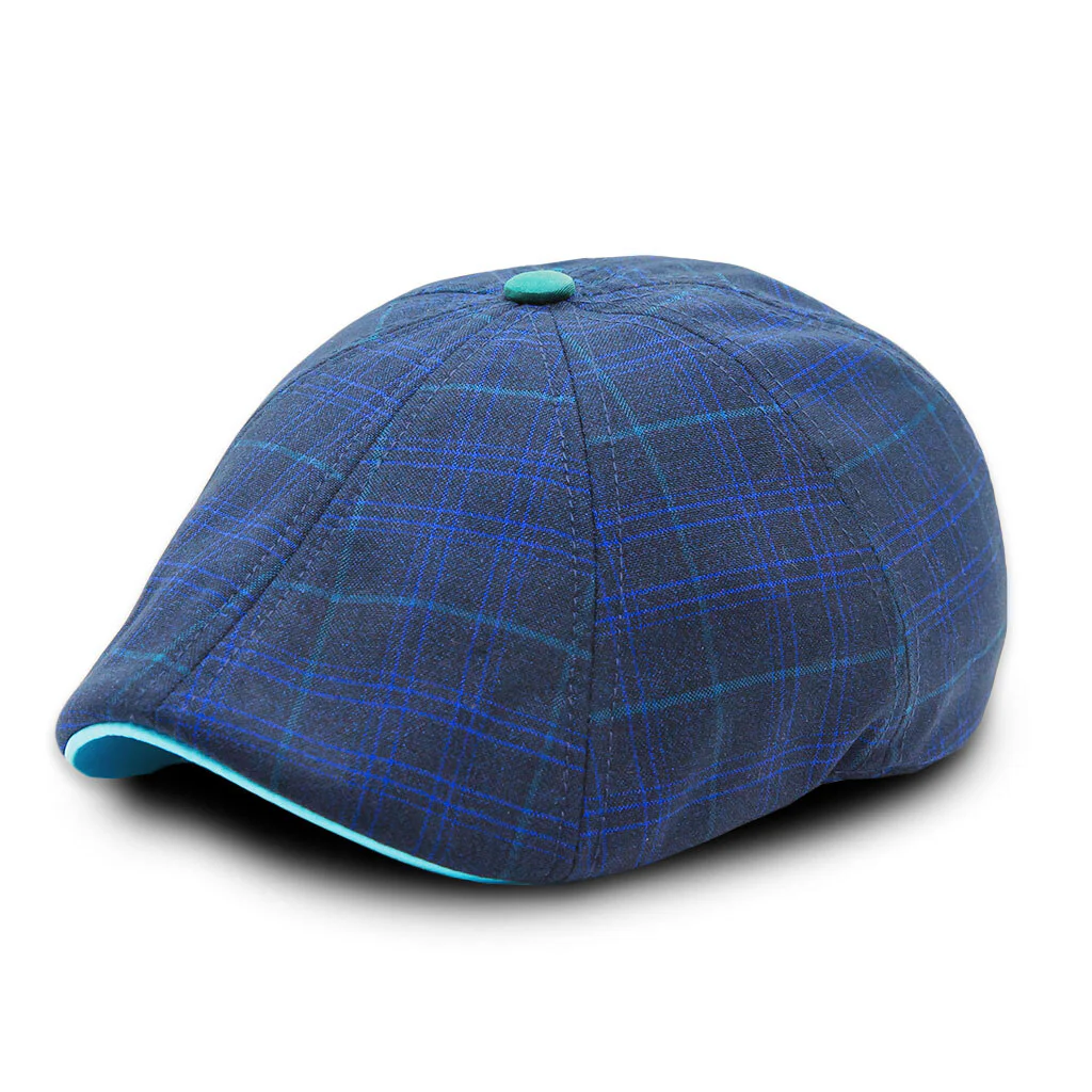 The Midnight Summer Peaky Boston Scally Cap - Plaid - Image 3