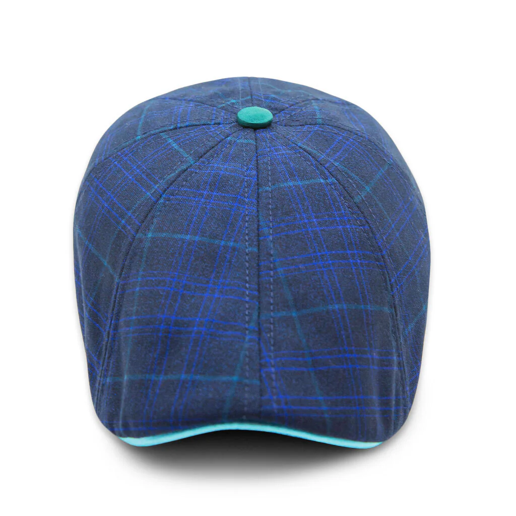 The Midnight Summer Peaky Boston Scally Cap - Plaid - Image 4