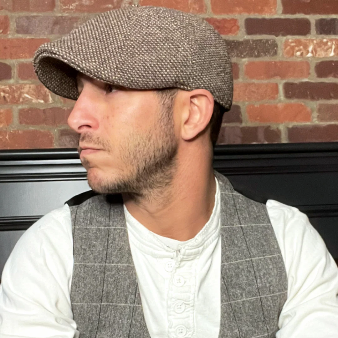 The Newsboy Boston Scally Cap - Blue - Image 2