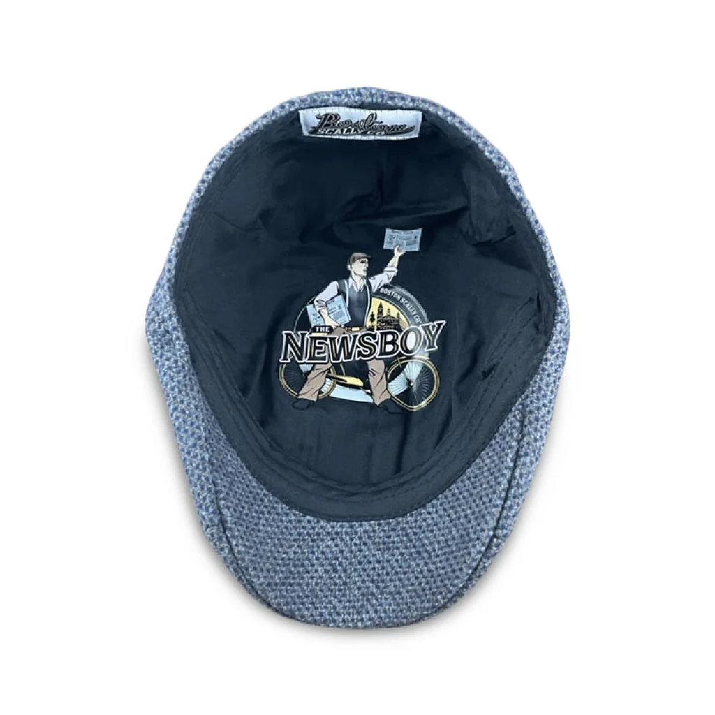 The Newsboy Boston Scally Cap - Blue - Image 4