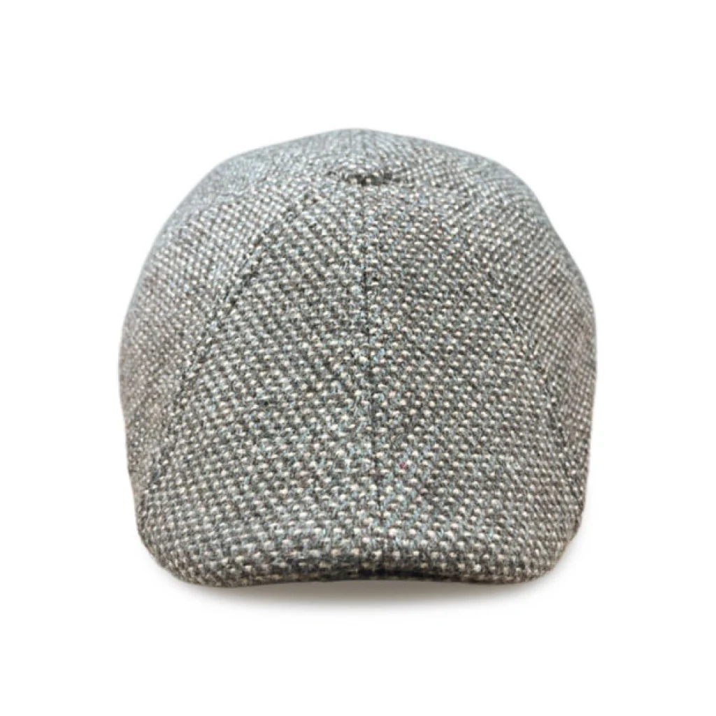 The Newsboy Boston Scally Cap - Grey/Brown - Image 5