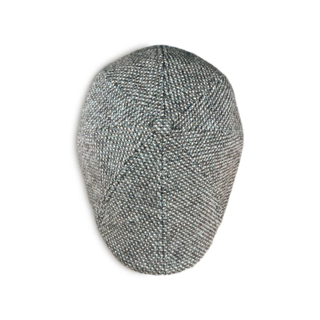 The Newsboy Boston Scally Cap - Grey/Brown - Image 7
