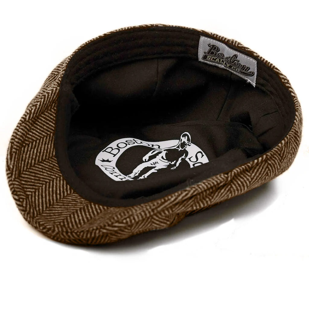 The Original Boston Scally Cap - Brown - Image 5