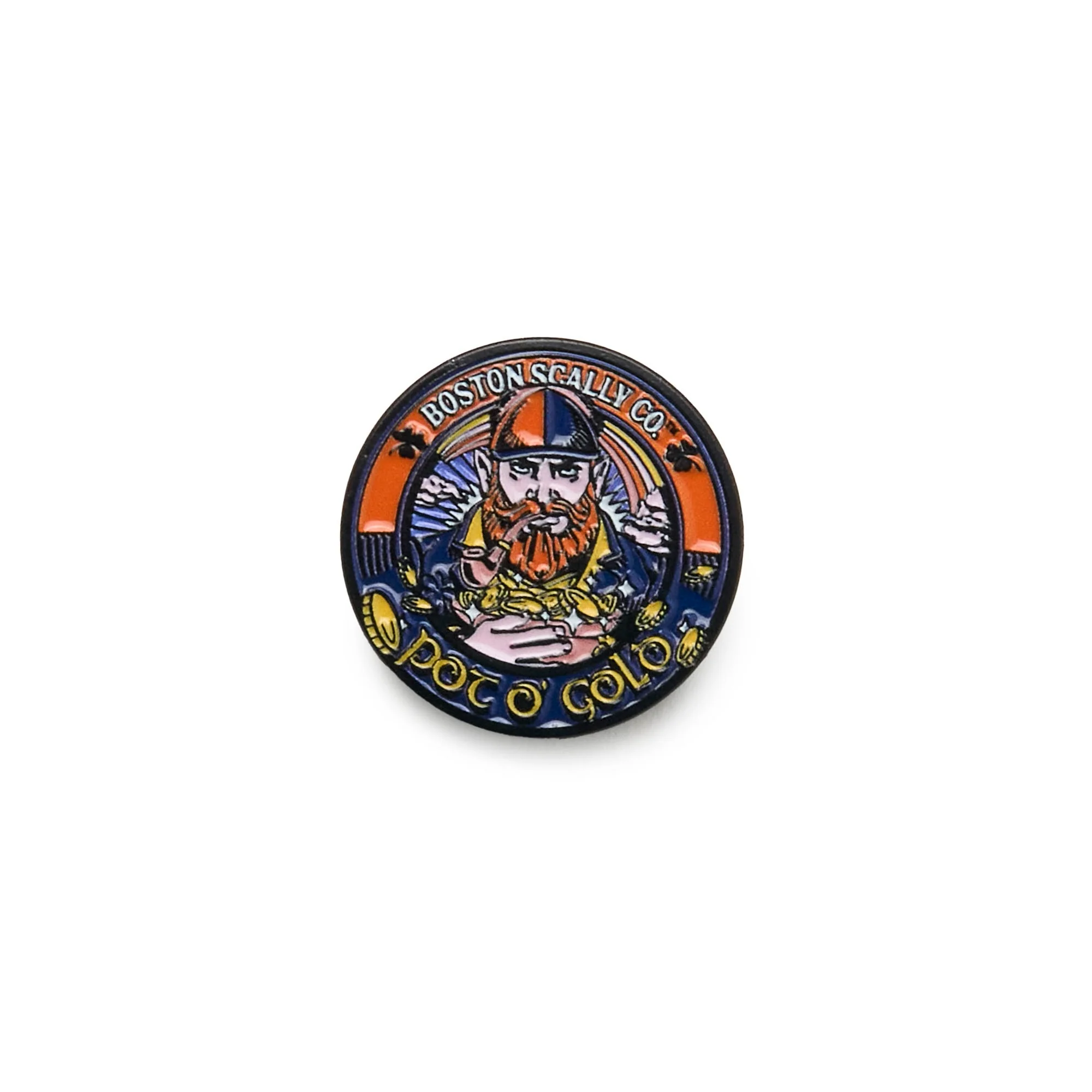 Boston Scally The Pot O' Gold Cap Pin