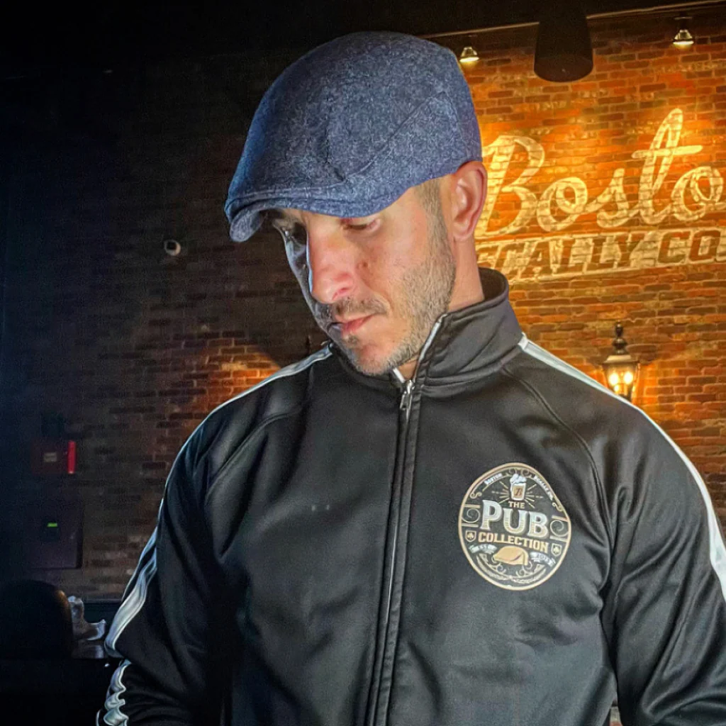 The Pub Boston Scally Cap - Heather Blue - Image 2