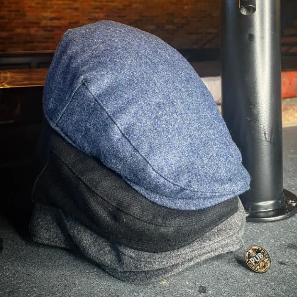 The Pub Boston Scally Cap - Heather Blue - Image 3