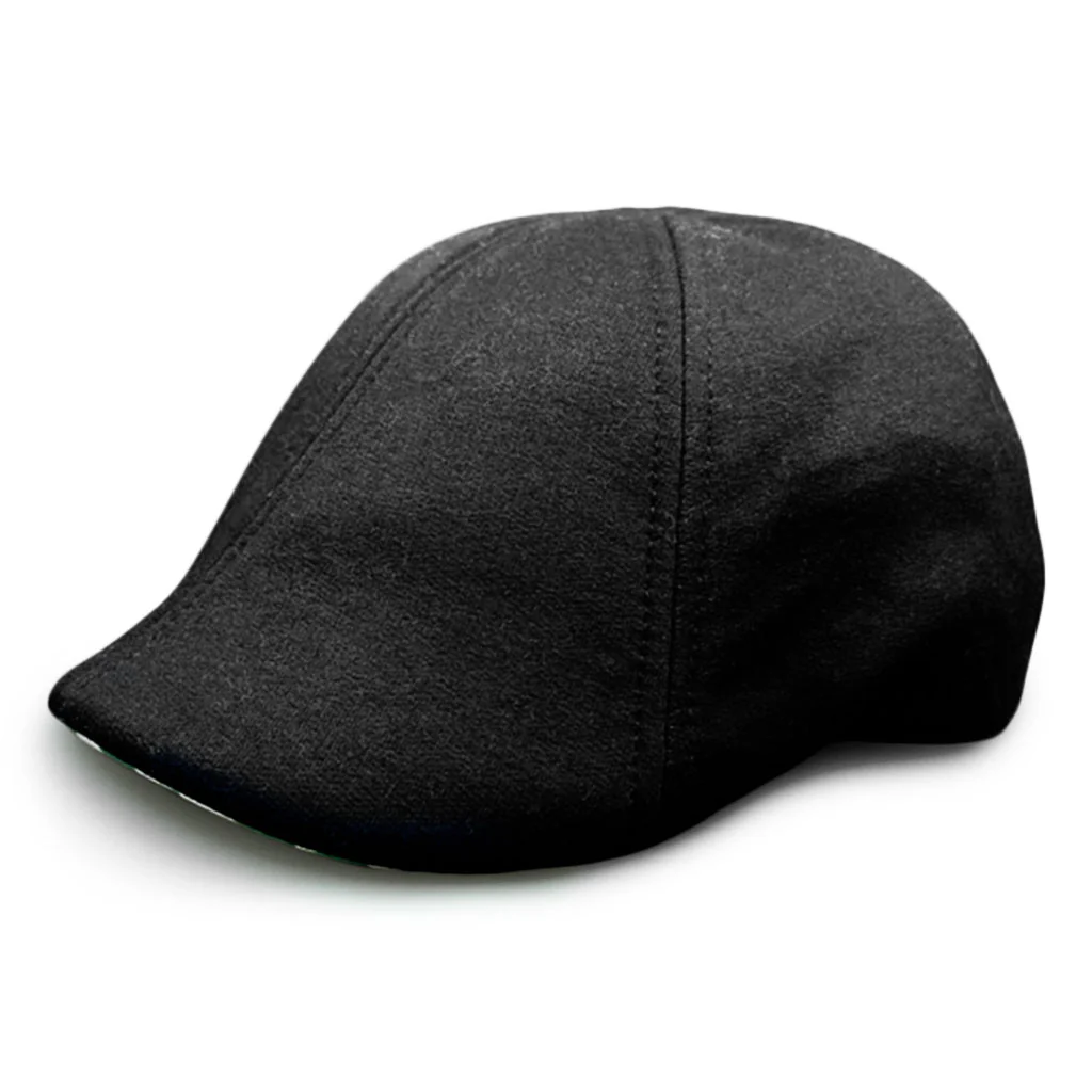 The Punk Boston Scally Cap - Black - Image 4