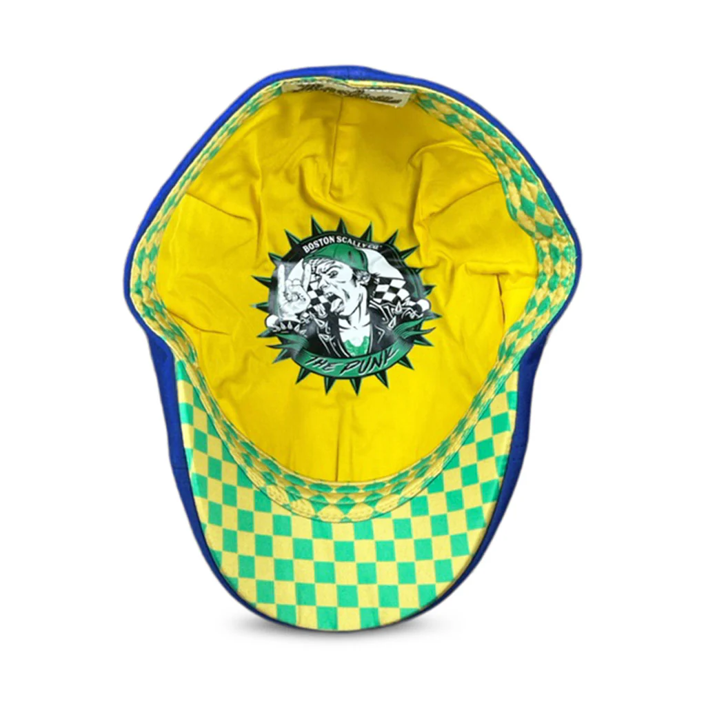 The Punk Boston Scally Cap - St. Patrick Blue - Image 2