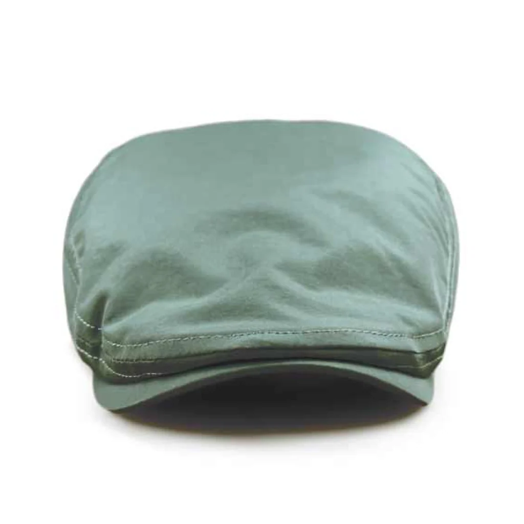 The Repel Single Panel Boston Scally Cap - OD Green - Image 5