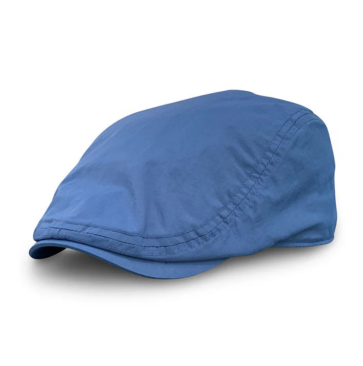 The Repel Single Panel Boston Scally Cap - Blue - Image 3