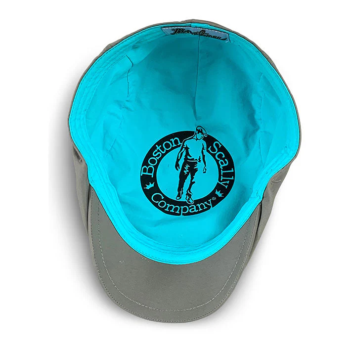 The Repel Single Panel Boston Scally Cap - Grey - Image 5