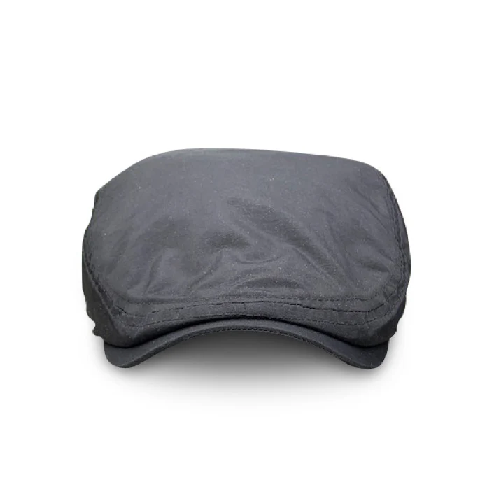 The Repel Single Panel Boston Scally Cap - Black - Image 3
