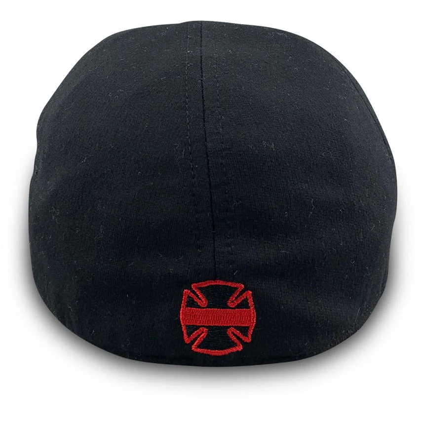 The Responder Boston Scally Cap - Fire Black - Image 3