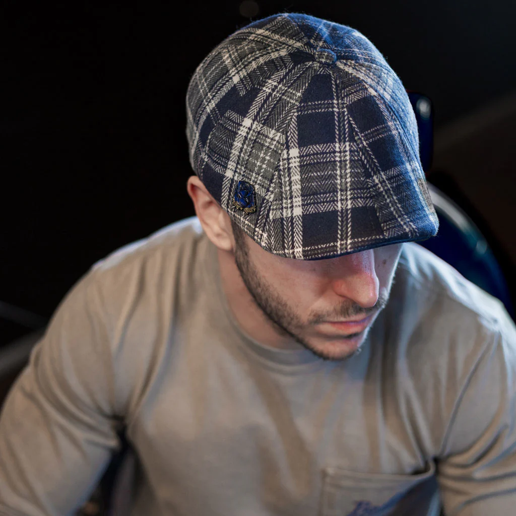 The Royal Rose Boston Scally Cap - Royal Plaid - Image 2