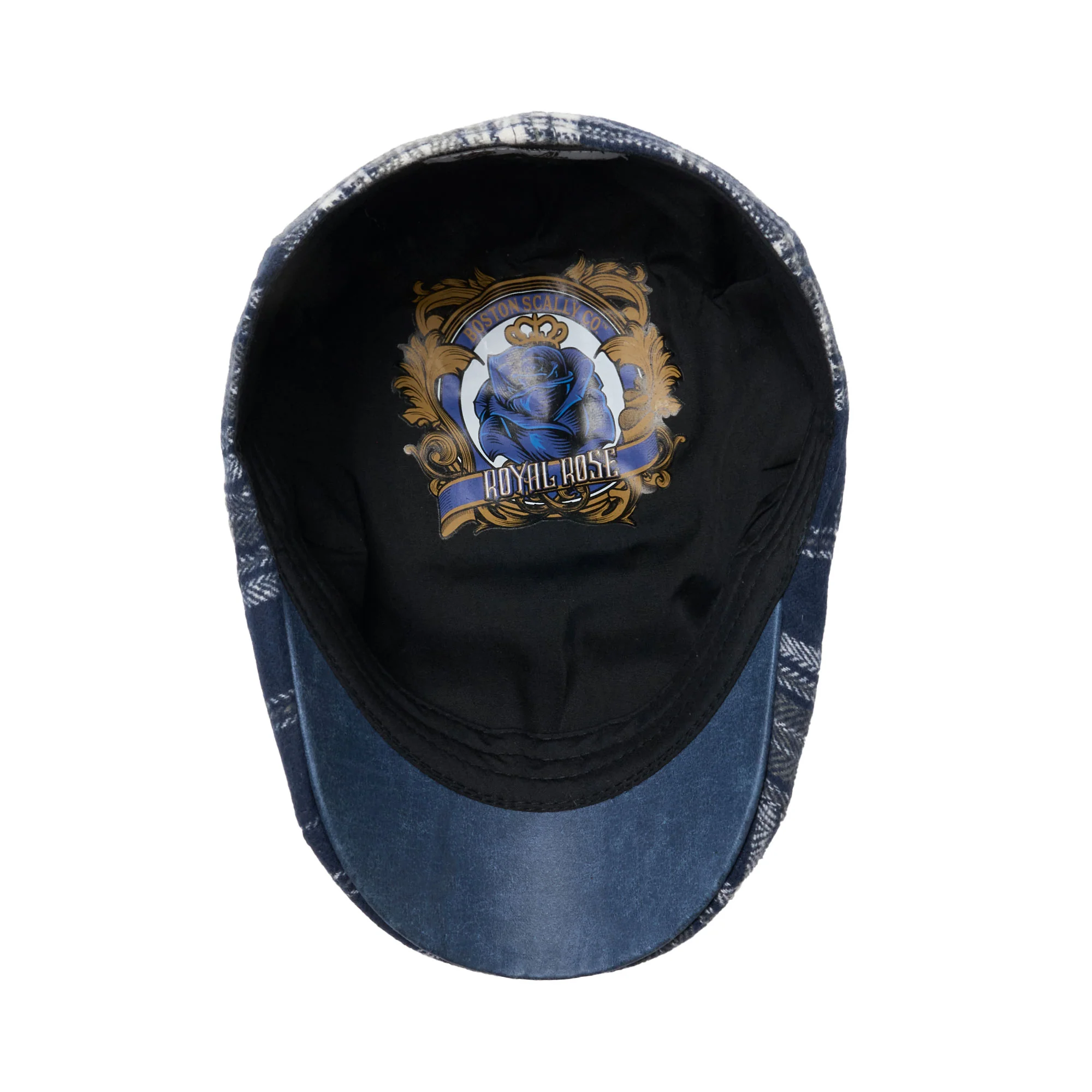 The Royal Rose Boston Scally Cap - Royal Plaid - Image 3
