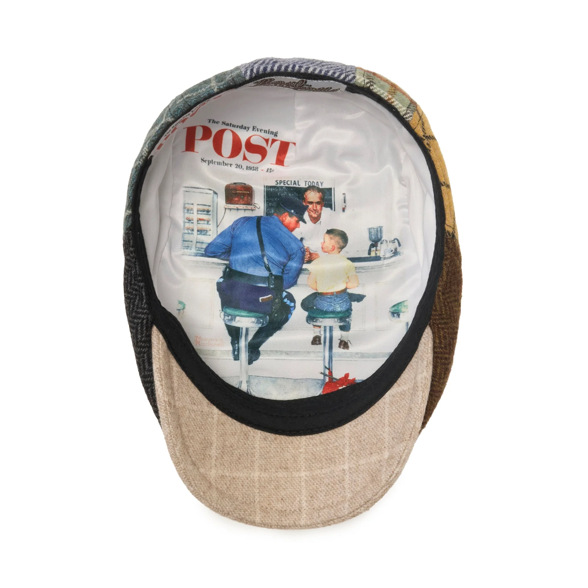 The Runaway Boston Scally Cap - Patchwork - Image 3