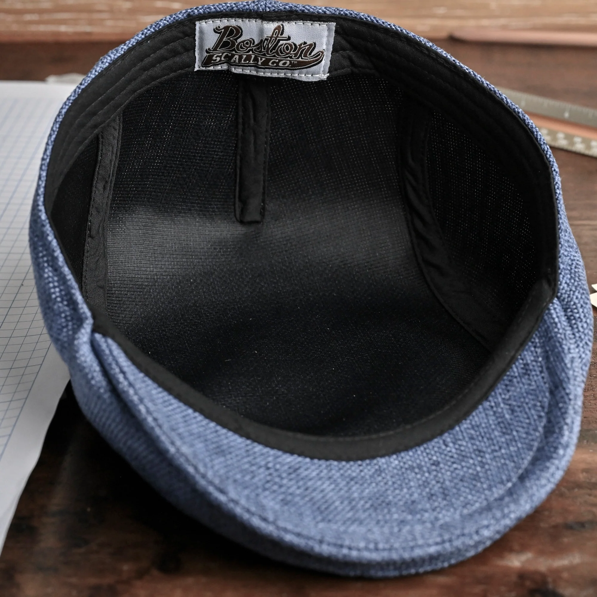 The Saltbox Boston Scally Cap - Saltwater Blue - Image 13