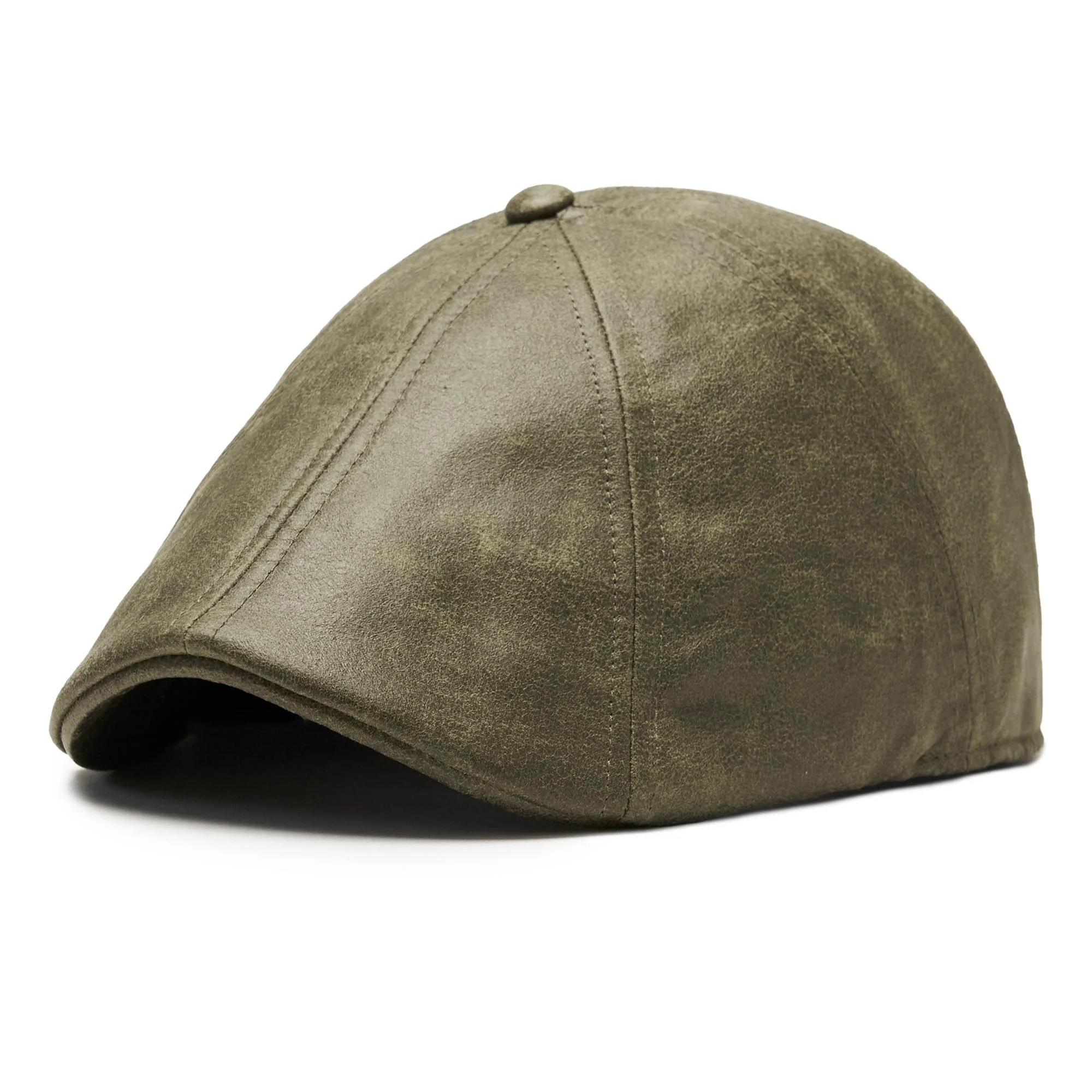 The Scrapyard Boston Scally Cap - Army Green - Image 3