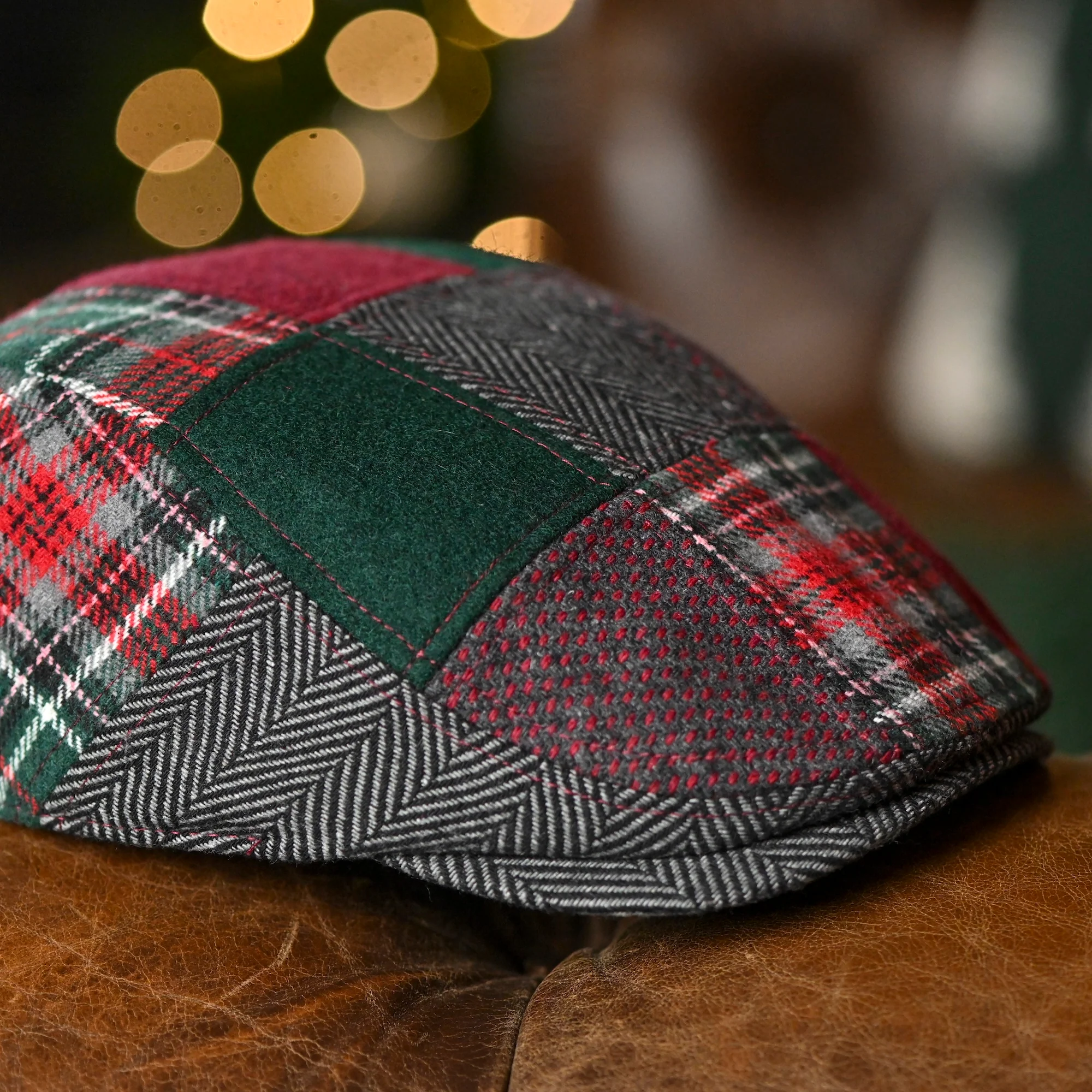 The Scrooge Boston Scally Cap - Patchwork - Image 11