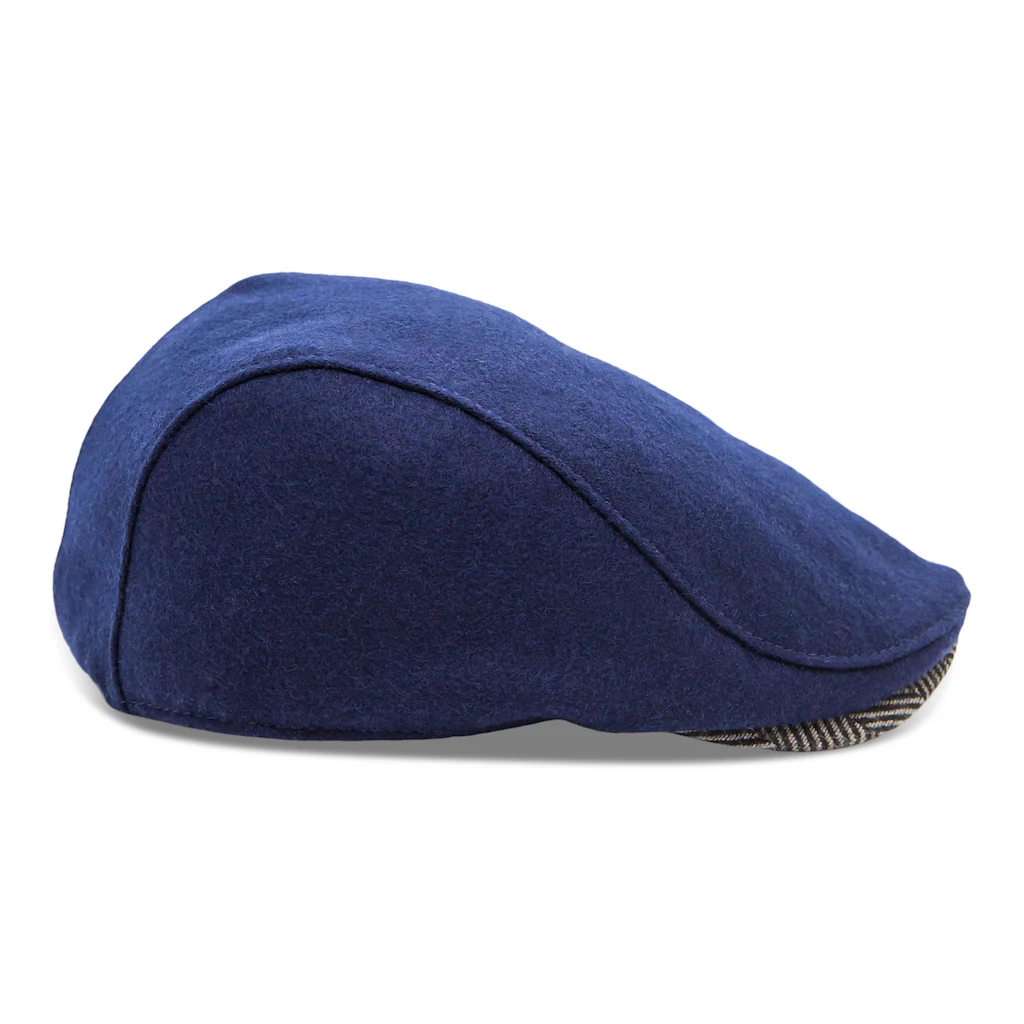 The Sidestreet Boston Scally Cap - Navy - Image 8