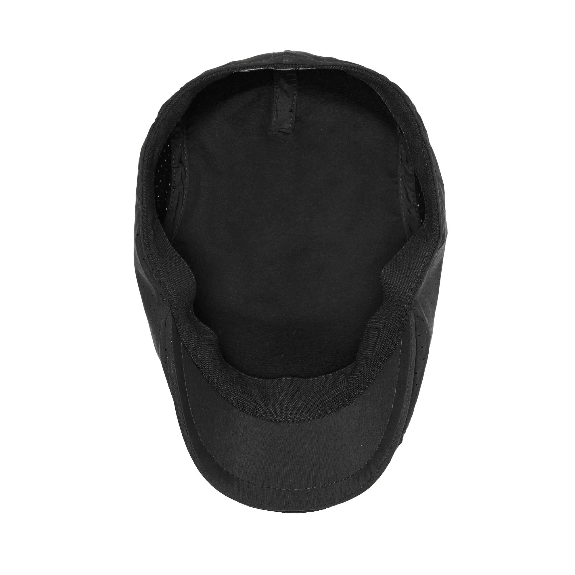 The Cool Air Single Panel Boston Scally Cap - Black - Image 3