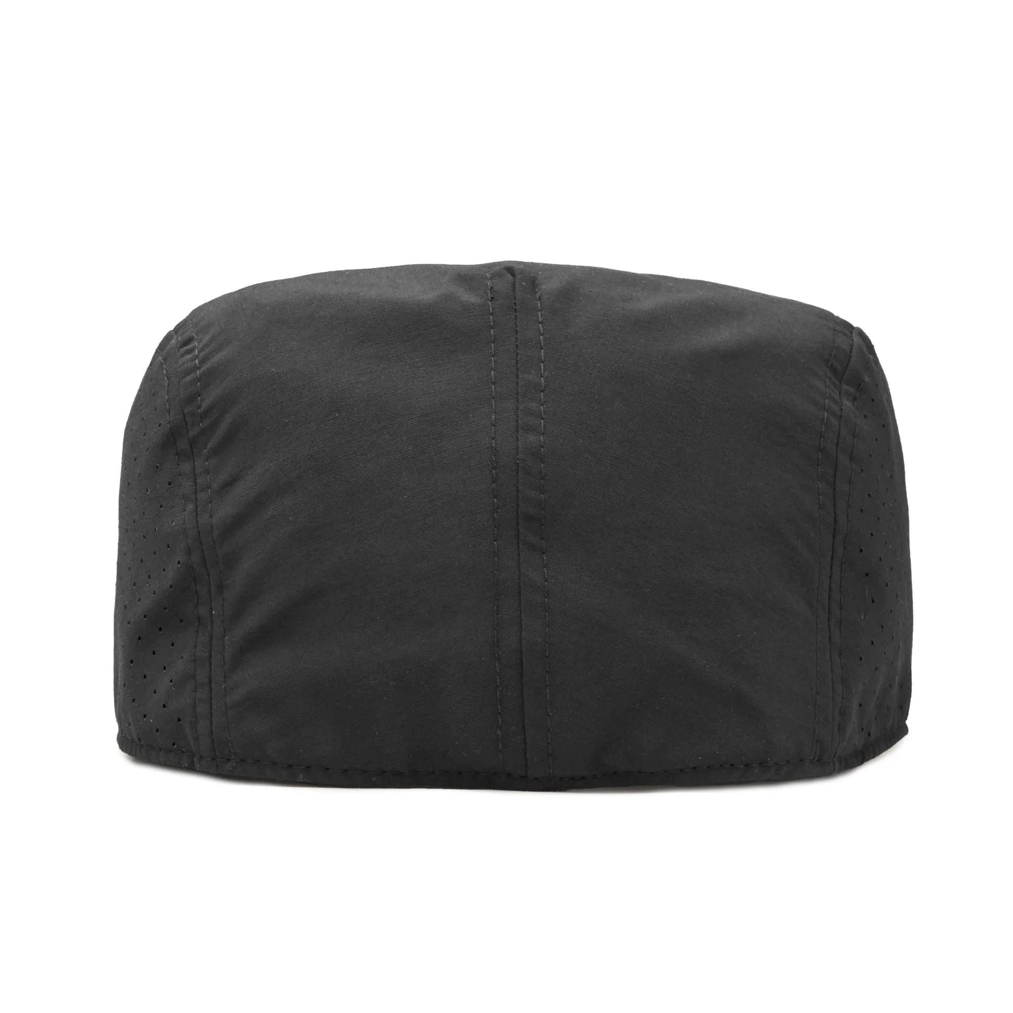 The Cool Air Single Panel Boston Scally Cap - Black - Image 6