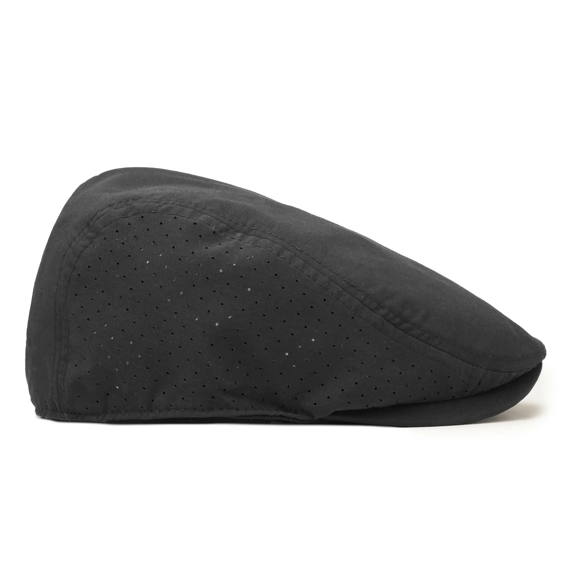 The Cool Air Single Panel Boston Scally Cap - Black - Image 9