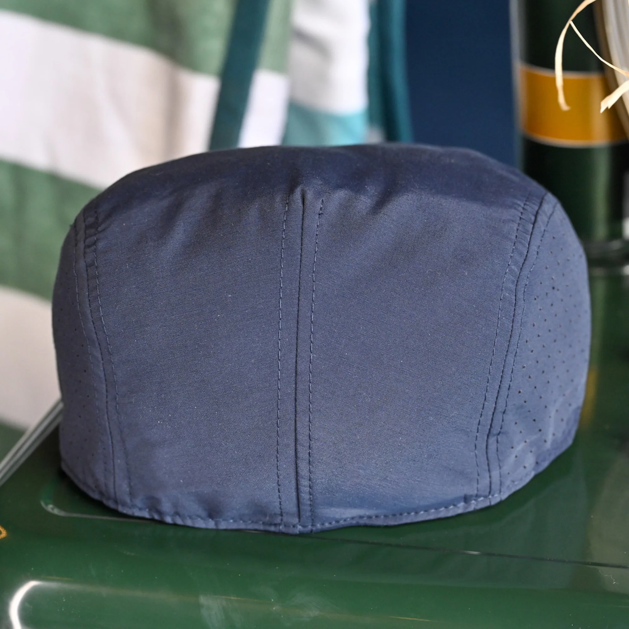 The Cool Air Single Panel Boston Scally Cap - Dark Blue - Image 11