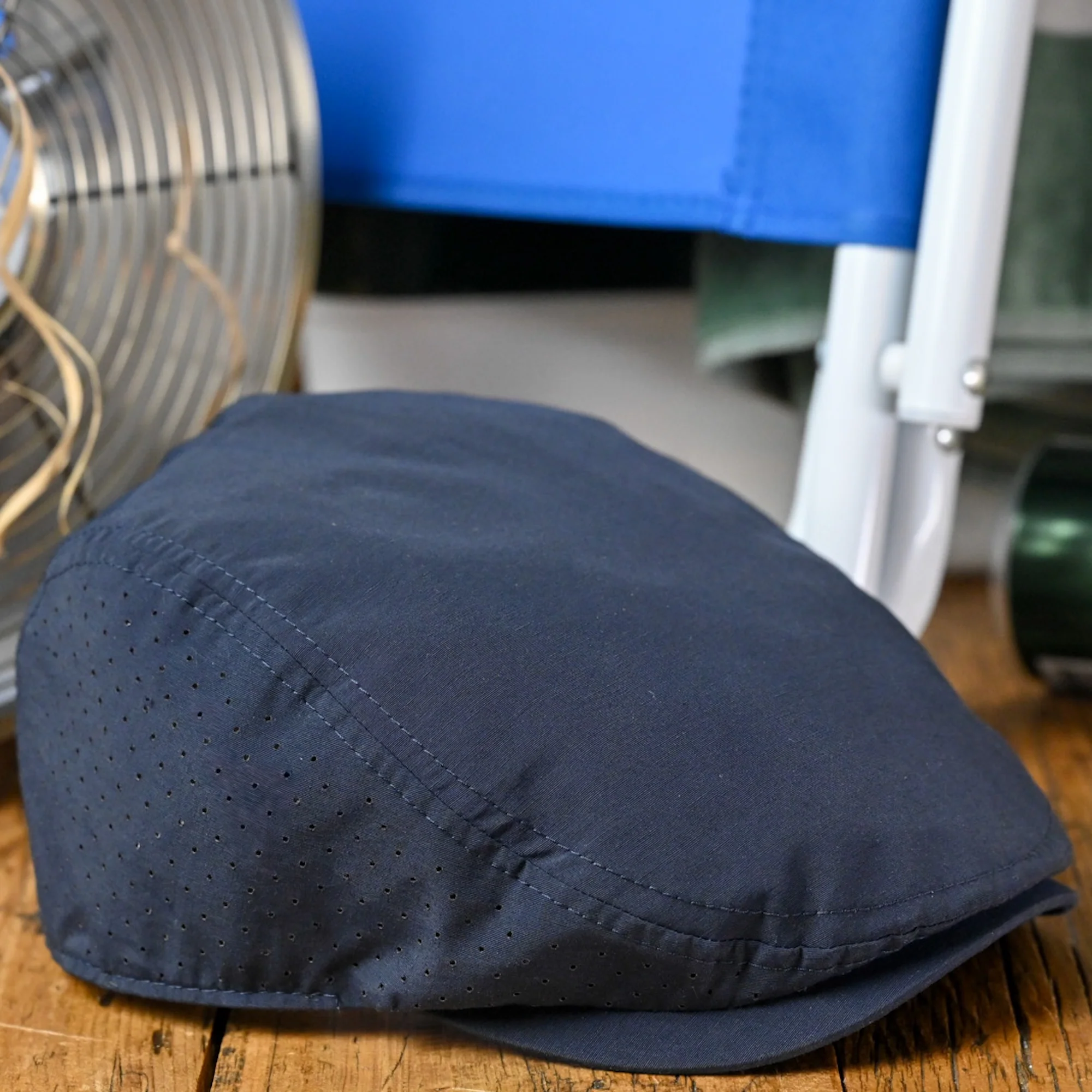The Cool Air Single Panel Boston Scally Cap - Dark Blue - Image 12