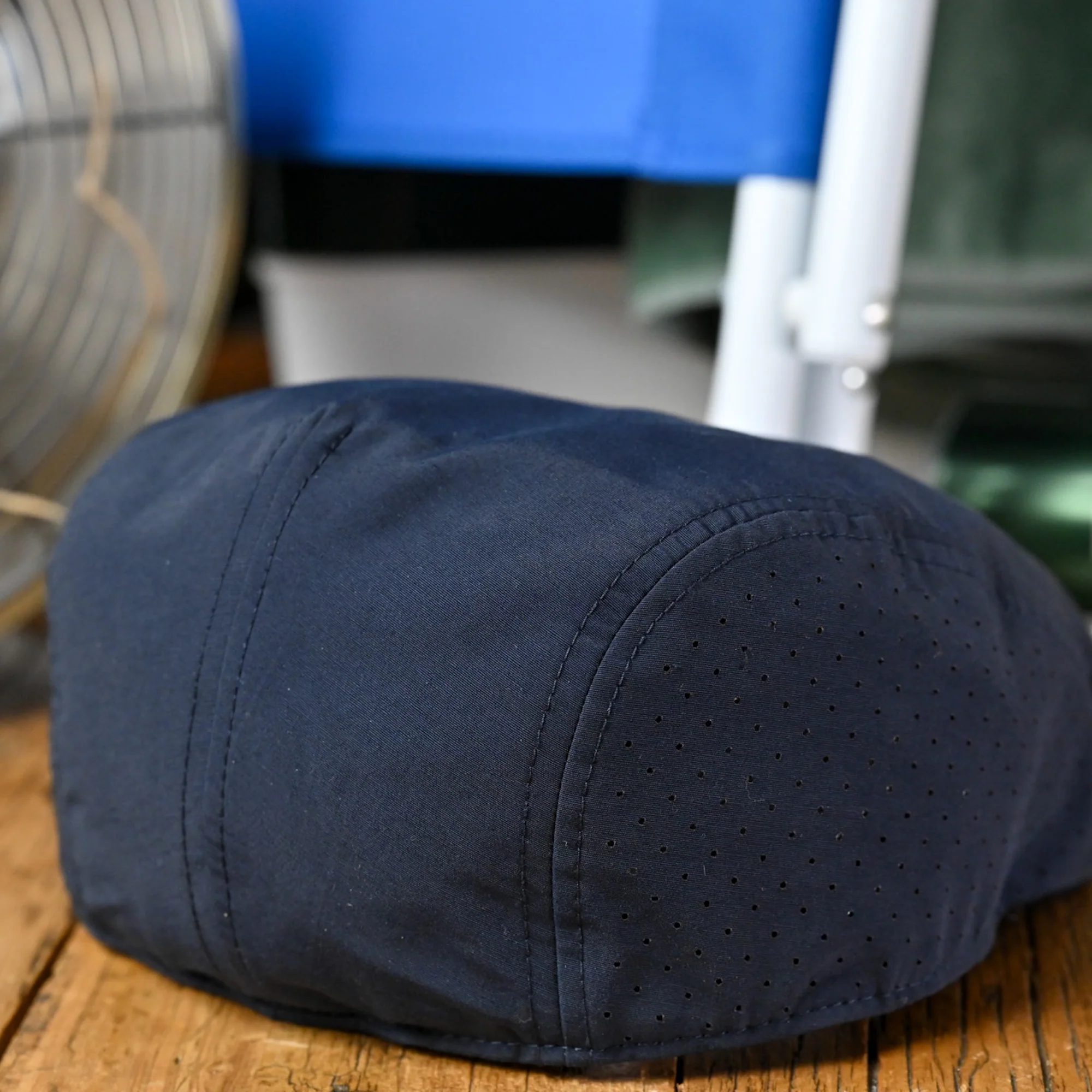 The Cool Air Single Panel Boston Scally Cap - Dark Blue - Image 13