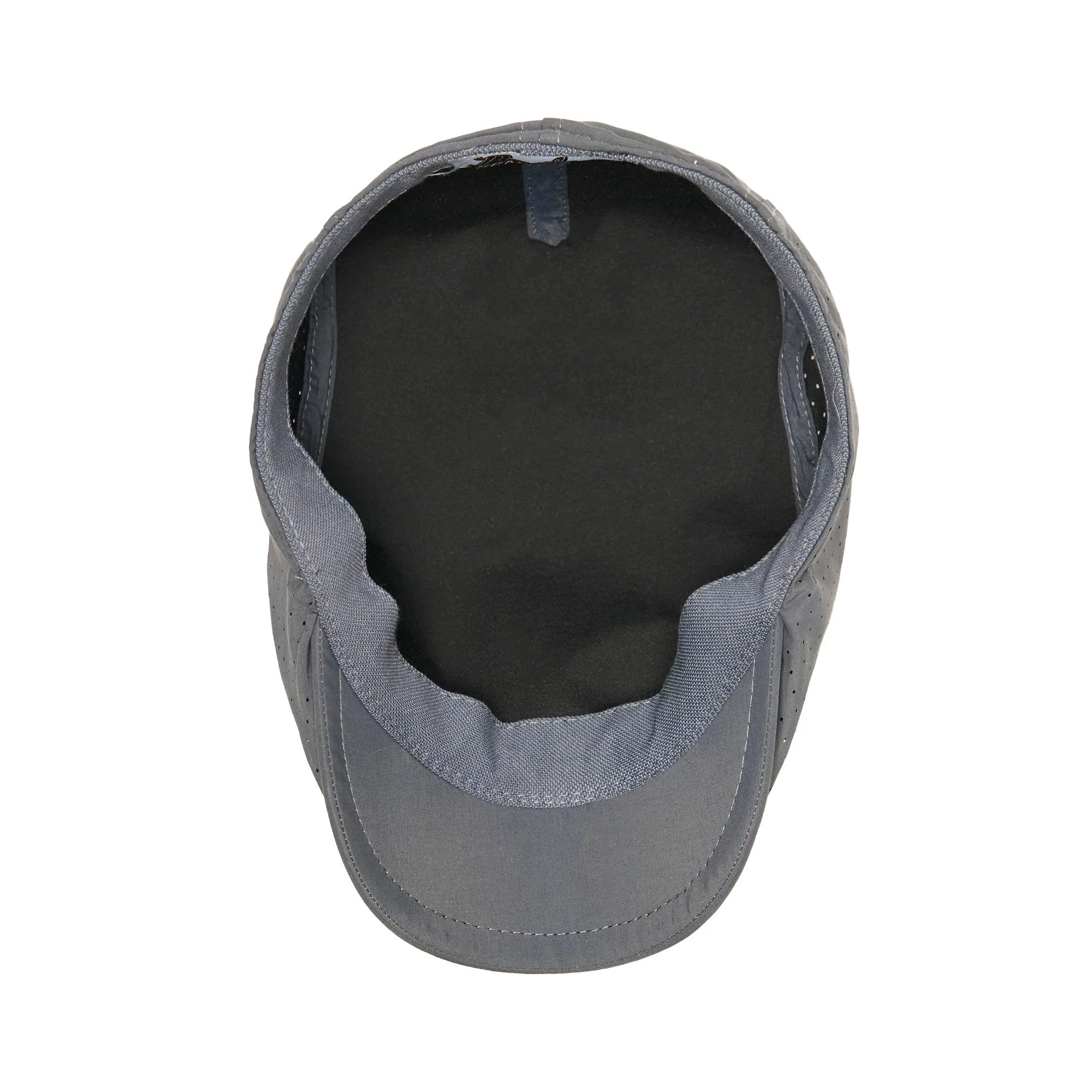 The Cool Air Single Panel Boston Scally Cap - Dark Grey - Image 3