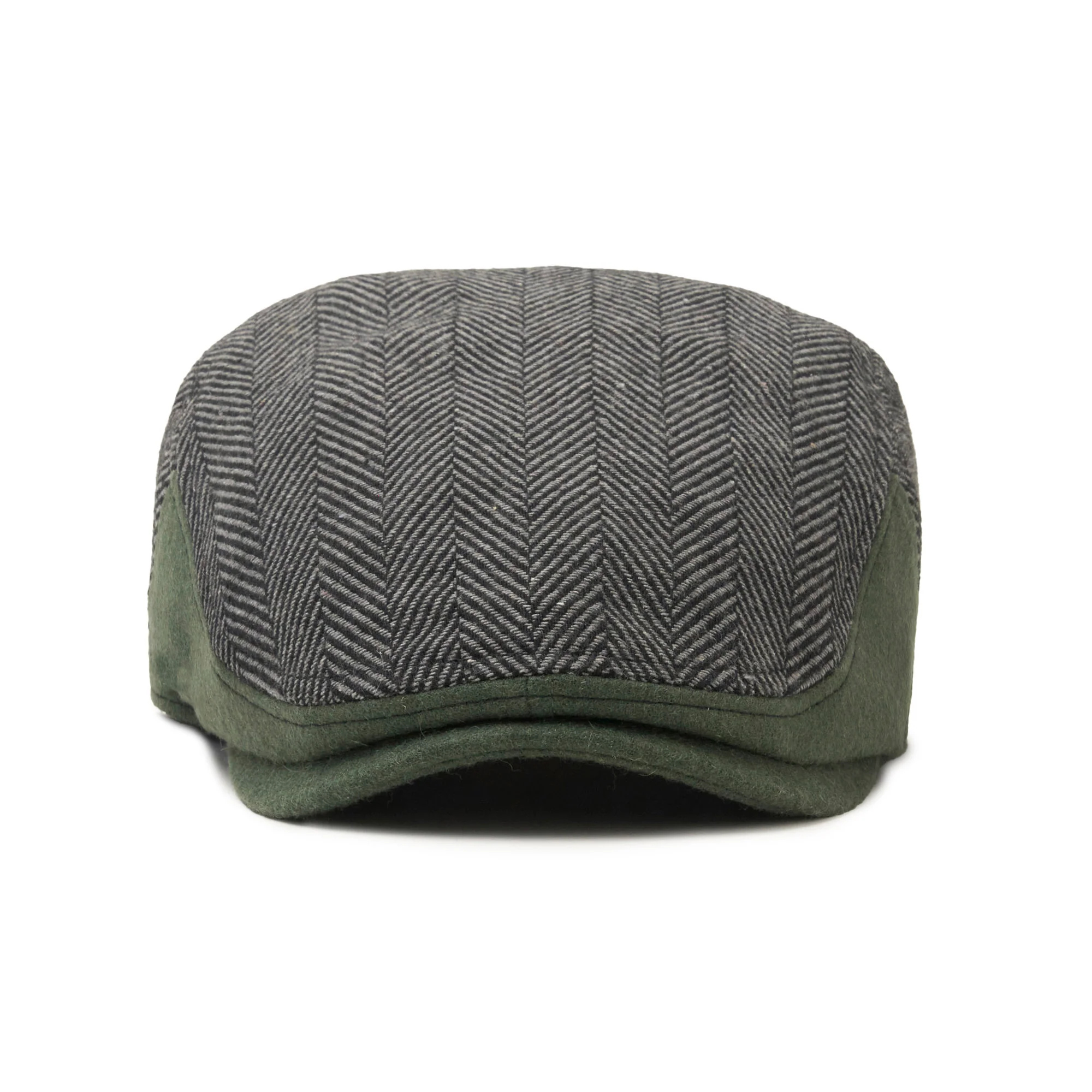 The Southie Boston Scally Cap - Grey Herringbone - Image 4