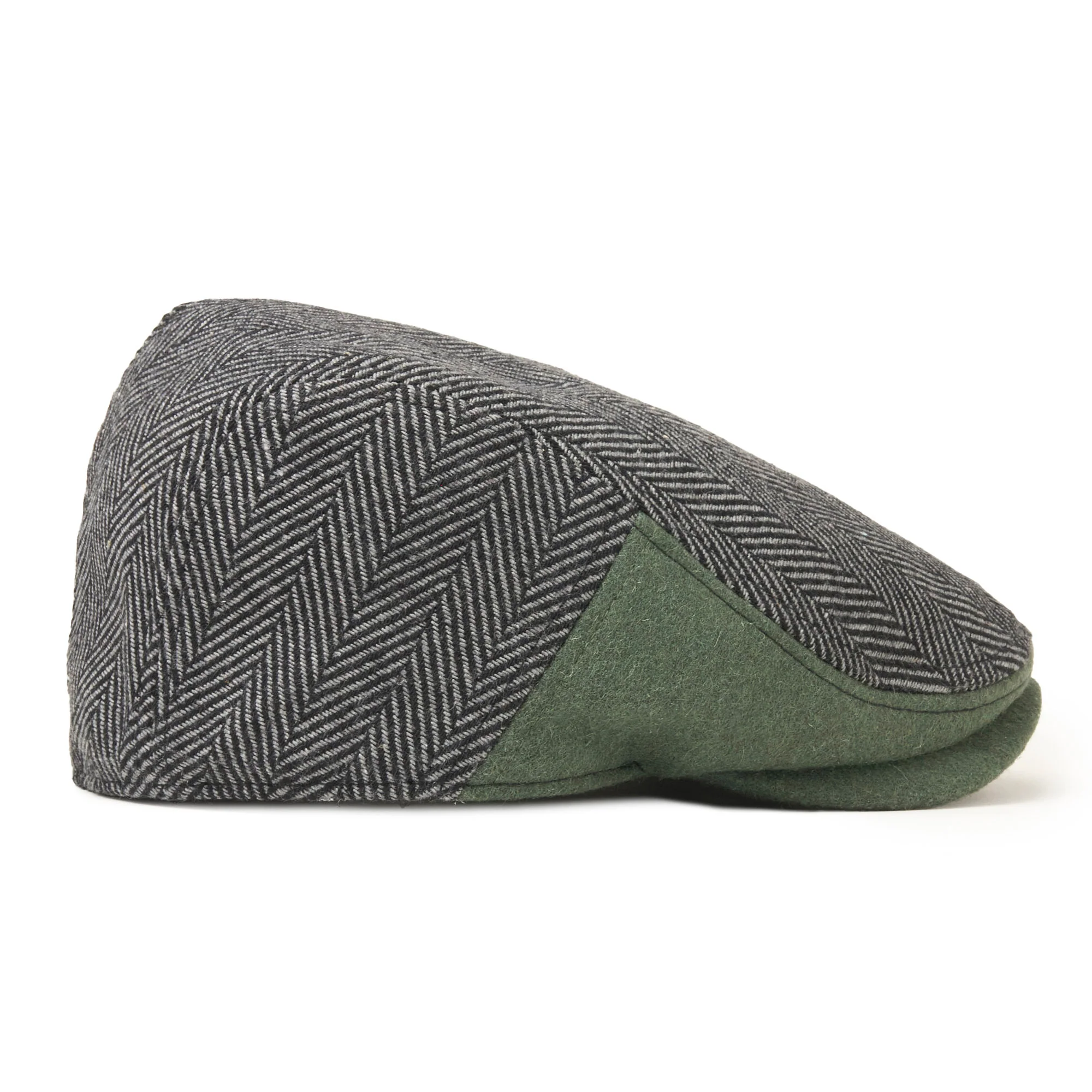 The Southie Boston Scally Cap - Grey Herringbone - Image 8